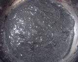 Foto langkah ke 4 dari resep Pandan Charcoal Sourdough Bread (88% - Oven Tangkring).