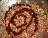 Foto del paso 1 de la receta: Hamburguesas caseras con chorizo colorado