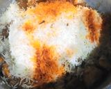 A picture of step 10 of Bombay+Sindhi Masalah Beef Biryani.