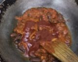 A picture of step 3 of Kidney Beans Sauce Pasta.