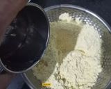 A picture of step 1 of Bread Pakoda.