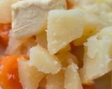 Foto del paso 3 de la receta: Nidito de puré de papa y zanahoria con huevos duros by Ana María Wolf 🪺🥔 🥕🥚🧈🥚