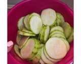Tejszínes rakott cukkini darált húsból recept fázis 1 fotója