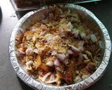 A picture of step 4 of Aloo Tuk Chat.