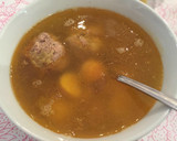 Foto del paso 4 de la receta: Caldo con pelotas