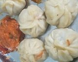 A picture of step 6 of Veg Momos.