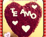 Foto del paso 13 de la receta: Torta de Red Velvet en Forma de Corazón