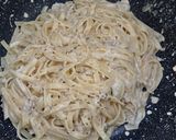Foto langkah ke 4 dari resep Fettucini carbonara.