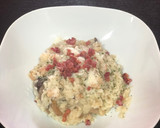 Foto del paso 4 de la receta: Risotto con setas y gambas 🍄 🍤