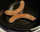 Une image de l'étape 2 de Saucisses lentilles au cookeo.