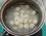 Foto langkah ke 3 dari resep Bakso Tempe Kuah Kecap.