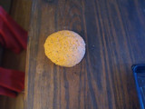 Pizza con masa de zanahoria