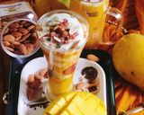 A picture of step 2 of Alphonso Mango mastani (Royal mango Mastani).