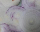 A picture of step 2 of Tricolour Salad.