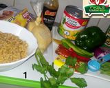 A picture of step 1 of Savoury italian sausage elbow macaroni.