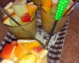 Foto del paso 2 de la receta: Ensalada de frutas🍊🍎🍌🍈🍑