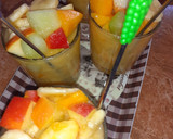 Foto del paso 2 de la receta: Ensalada de frutas🍊🍎🍌🍈🍑