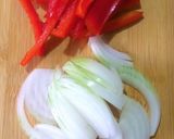 Foto del paso 1 de la receta: Alambre de pollo con ensalada