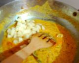 A picture of step 8 of Chana Masala Biryani.