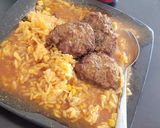 Foto del paso 4 de la receta: Tortitas de carne en caldillo rojo 🤤👌