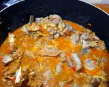 A picture of step 2 of Lamb Meat Pepper soup.