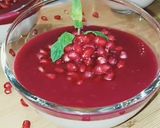 Une image de l'étape 9 de Recette italienne panna cotta à la grenade.