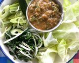 รูปขั้นตอนการทำที่ 4 ของ น้ำพริกพริกเม็กซิกัน แกล้มผักที่ชอบ🌶️🫑