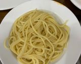 Hình bước làm 1 của món Mỳ spaghetti