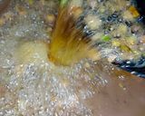 A picture of step 3 of Sabut Moong daal.