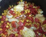 Foto del paso 6 de la receta: Pechuga de pollo con maíz y ají