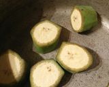 A picture of step 1 of Plantain Mashed Potatoes.
