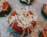 Foto del paso 5 de la receta: Calabacín asado con tomate y mozzarella