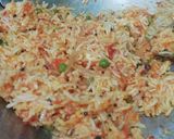 A picture of step 6 of Thakkali Sadam.