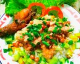 Foto langkah ke 4 dari resep Nasi Lengko Cirebon.