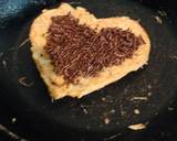 Cara Membuat Pancake Bihun Coklat karakter Love 6