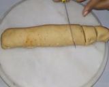 A picture of step 4 of Veg Pinwheel Samosa.