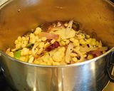 A picture of step 5 of Snake Gourd paal koottu (koottu with milk).
