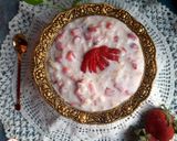 A picture of step 5 of Strawberry Broken wheat Pudding.