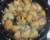 A picture of step 1 of Dahi phulkiyan.