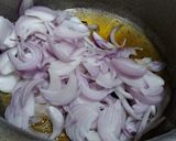 A picture of step 1 of Beef biryani.