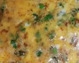 A picture of step 6 of Okra (Bhindi) Omelette.