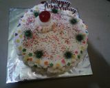 Foto langkah ke 7 dari resep Rainbow Checkerboard Cake *versi oven.