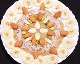 A picture of step 10 of Banana Rajgira Sheera.