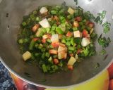 A picture of step 2 of Stir fried mix vegetables.