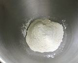 Une image de l'étape 1 de Pâte brisée épeautre noix de coco vodka.