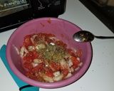 A picture of step 4 of Ghetto a** fish tacos.