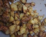 A picture of step 2 of Roasted Potato, Egg & Chz Taco/Burrito.