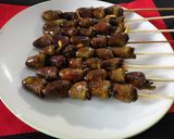 Foto langkah ke 8 dari resep Sate jantung ayam.