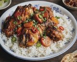 Karibi zöldcitromos csirkepörkölt lassúfőző edényben recept fázis 8 fotója