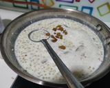 साबूदाना खीर (sabudana kheer recipe in Hindi) रेसिपी चरण 3 फोटो